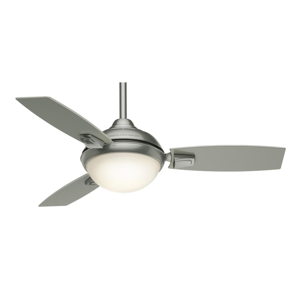 Casablanca 59155 Verse Outdoor with LED Light 44 inch in Brushed Nickel