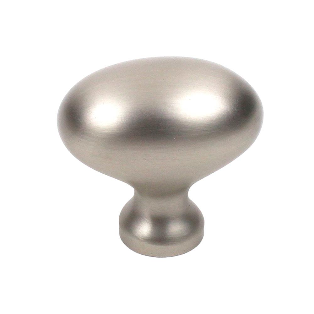Century Hardware 13117-DSN Solid Brass, Knob, 1-3/8 inch diameter Dull Satin Nickel in the Plymouth collection