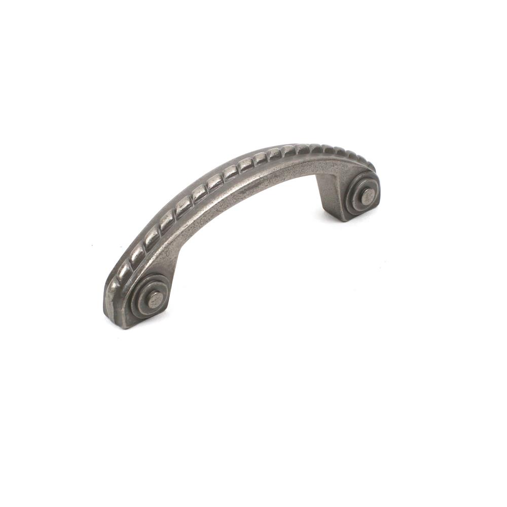Century Hardware 13553-AP Solid Brass, Pull, 3 inch c.c. Aged Pewter in the Hartford collection