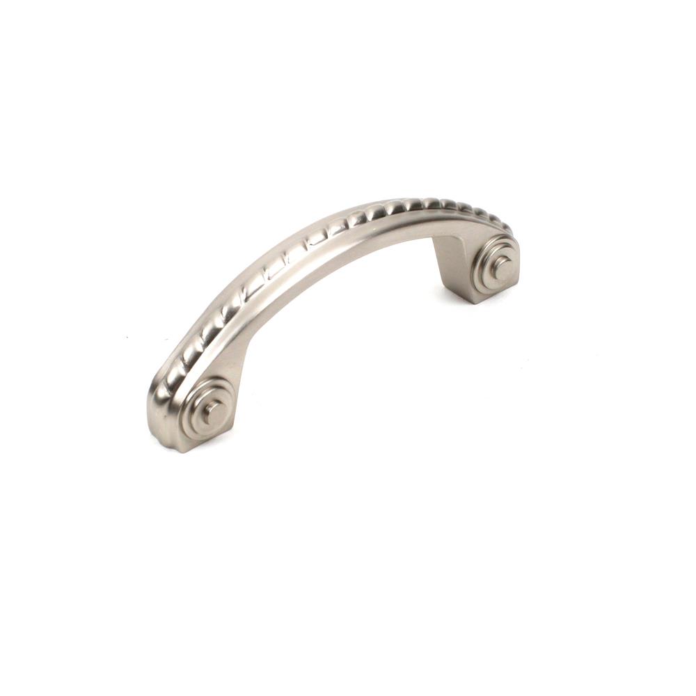 Century Hardware 13553-DSN Solid Brass, Pull, 3 inch c.c. Dull Satin Nickel in the Hartford collection