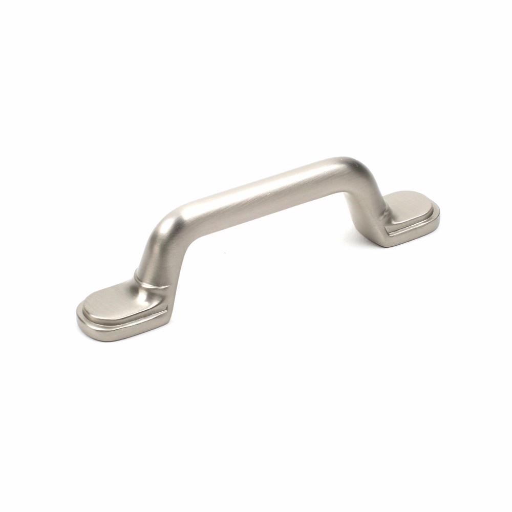Century Hardware 14943-DSN Solid Brass, Pull, 3 inch c.c. Dull Satin Nickel in the Hartford collection