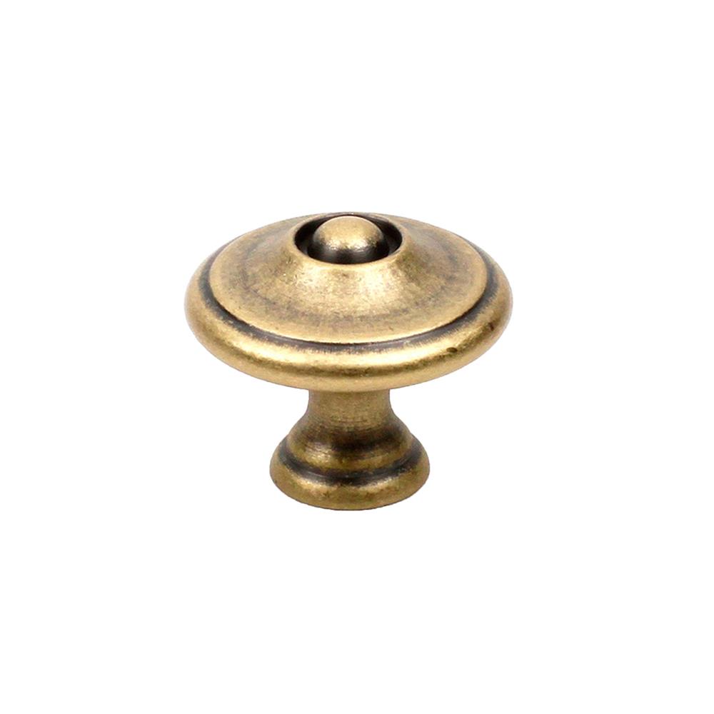 Century Hardware 15825-3B Solid Brass, Knob, 1-3/16 inch diameter Aged English in the Hartford collection