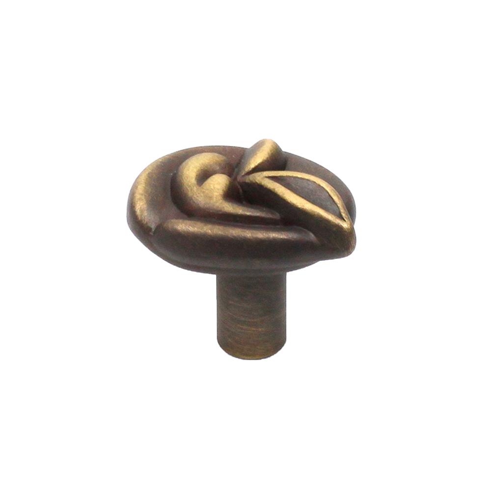 Century Hardware 17025-ABZ Solid Brass, Knob, 1-1/4 inch diameter Ancient Bronze in the Tuscana collection