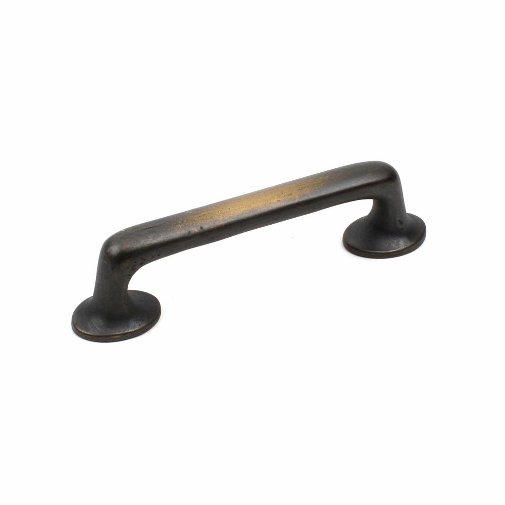 Century Hardware 19537-AI Cast Bronze, Pull, 4 inch c.c. Aged Iron in the Whistler collection