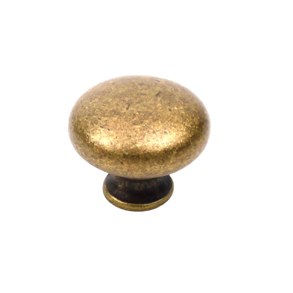 Century Hardware 20606-3B Zinc Die Cast, Knob, 1.1/4 inch diameter Antique Bronze in the Milan collection