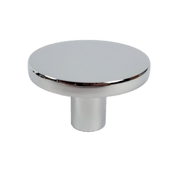 Century Hardware 20619-26 Round Collection 1-5/8" Diameter Knob in Polished Chrome