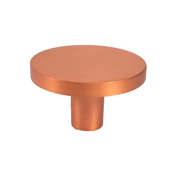 Century Hardware 20619-BC Round Collection 1-5/8" Diameter Knob in Brushed Copper