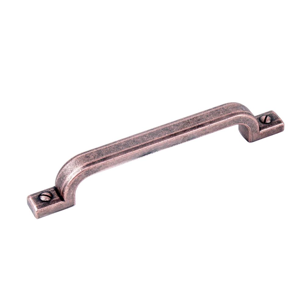 Century Hardware 20788-MAC Raw Authentic - Zinc Die Cast Pull, 128mm cc in Aged Matte Red Copper