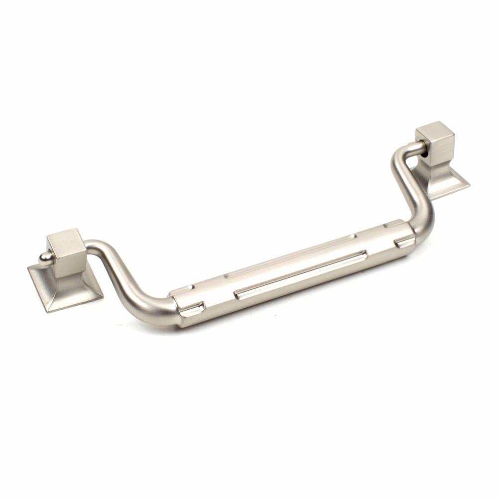 Century Hardware 20858-DSN Zinc Die Cast, Bail Pull, 128mm c.c. Dull Satin Nickel in the Medieval collection