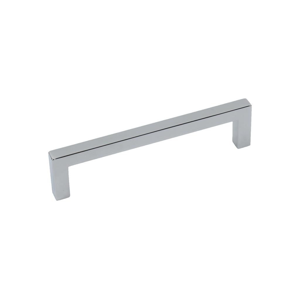 Century Hardware 23588-14 Kai Square Bar- 5 1/16 inches (128mm) cc Pull, Premium Solid Zinc, in Polished Nickel