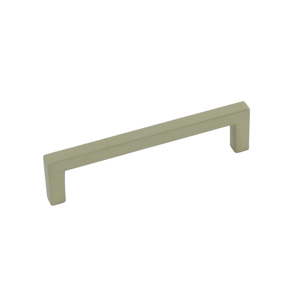Century Hardware 23588-BB Kai Square Bar- 5 1/16 inches (128mm) cc Pull, Premium Solid Zinc, in Brushed Brass
