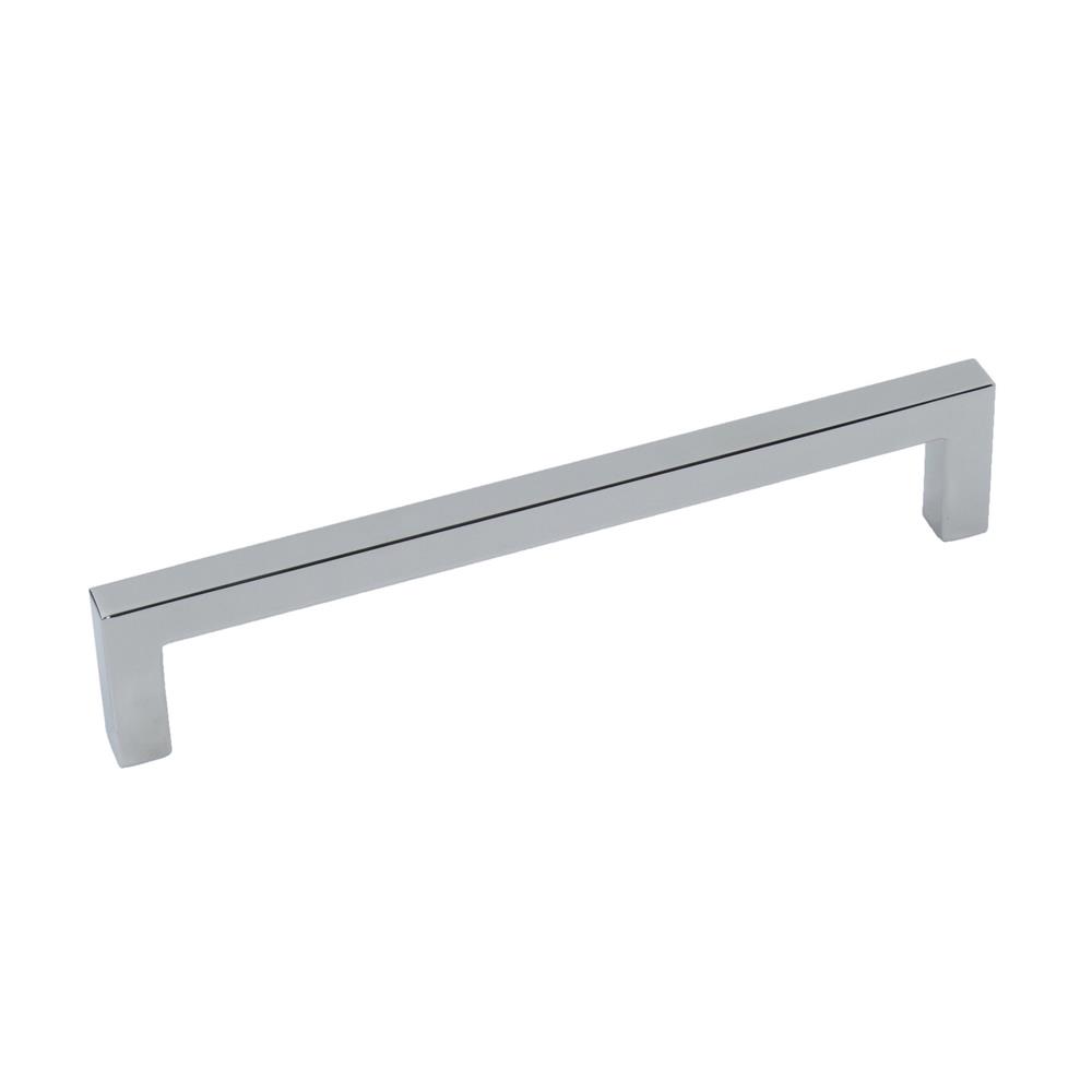 Century Hardware 24639-14 Kai Square Bar - 6 11/16 inches (160mm) cc Pull, Premium Solid Zinc, in Polished Nickel