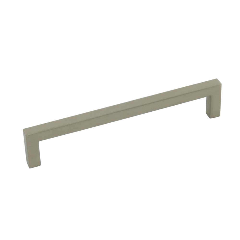Century Hardware 24639-BB Kai Square Bar - 6 11/16 inches (160mm) cc Pull, Premium Solid Zinc, in Brushed Brass