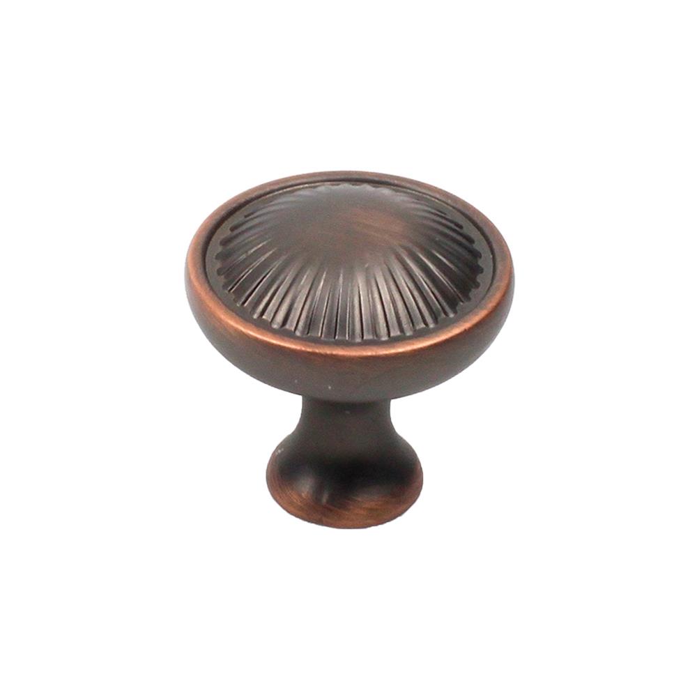 Century Hardware 26005-AZC Zinc Die Cast, Knob, 1-3/16 inch diameter Antique Bronze / Copper in the Sunglow collection