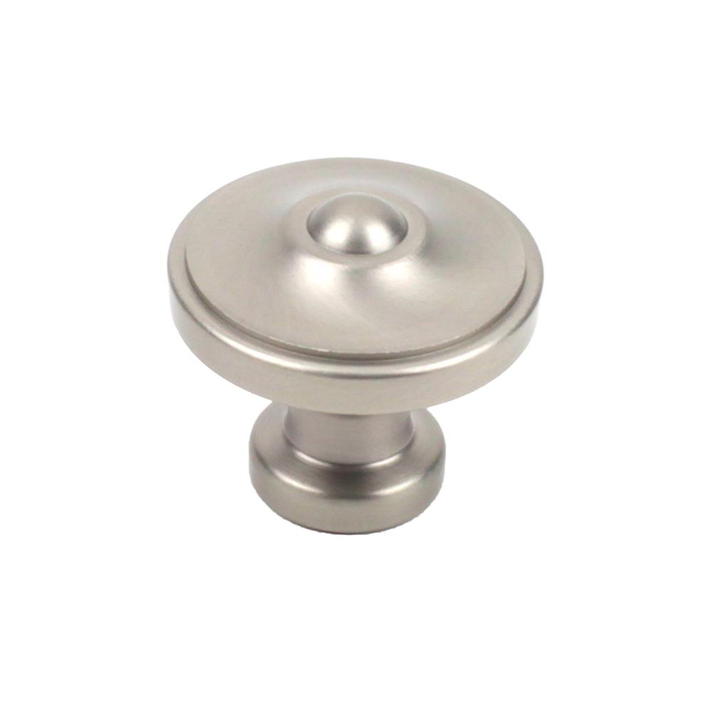 Century Hardware 29227-DSN Zinc Die Cast, Knob, 1-3/8 inch diameter Dull Satin Nickel in the Country collection