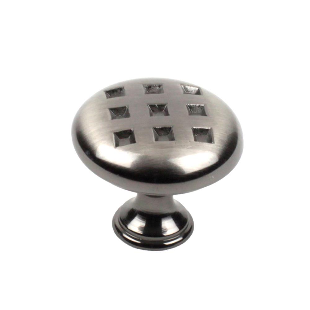 Century Hardware 29517-BNB Zinc Die Cast, Knob, 1-3/8 inch diameter Brushed Black Nickel in the Majestic collection