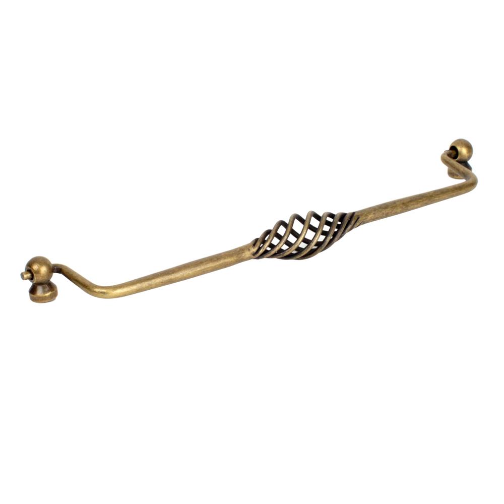 Century Hardware 44039D-ABM Wrought Iron, Bail Pull, 10 inch c.c.Antique Brass  in the Orleans collection