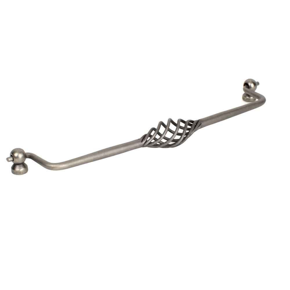 Century Hardware 44039D-APM Wrought Iron, Bail Pull, 10 inch c.c. Antique Pewter in the Orleans collection
