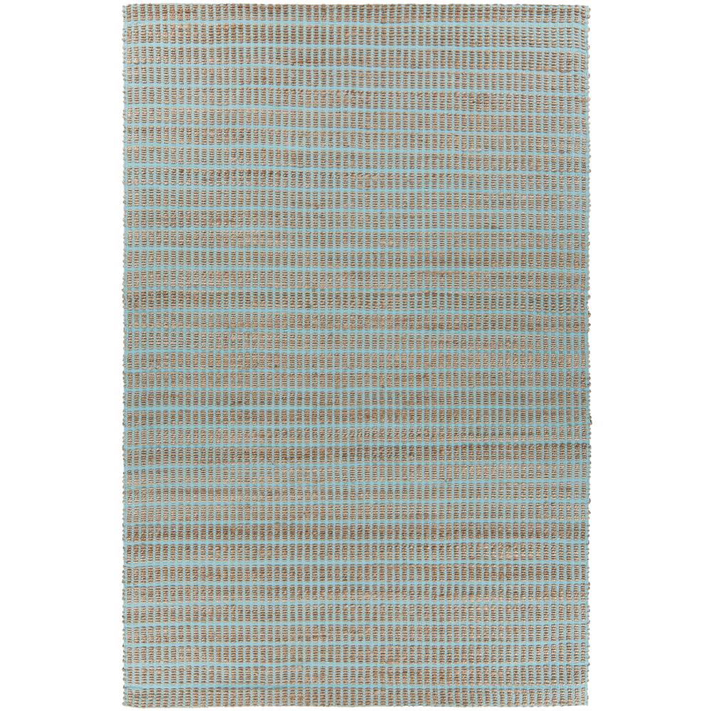 Chandra Rugs ABA37500 ABACUS Hand-Woven Contemporary Rug in Blue, 5