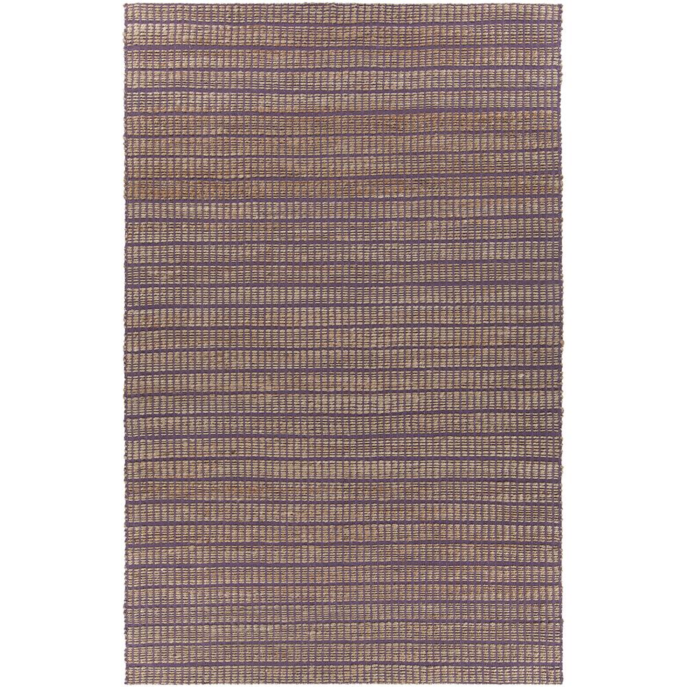 Chandra Rugs ABA37503 ABACUS Hand-Woven Contemporary Rug in Purple, 5