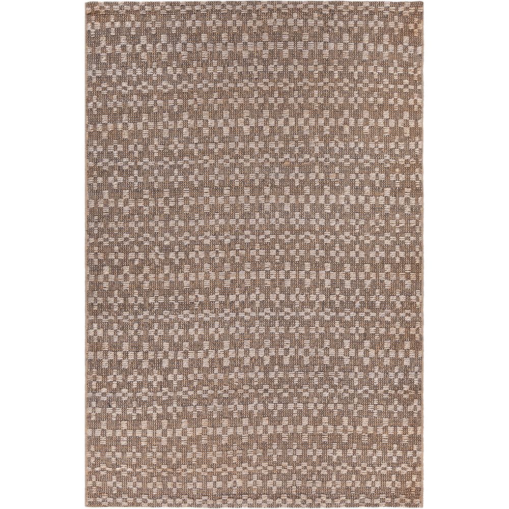 Chandra Rugs ABR-52000 Abree Hand-woven Contemporary Rug in Silver