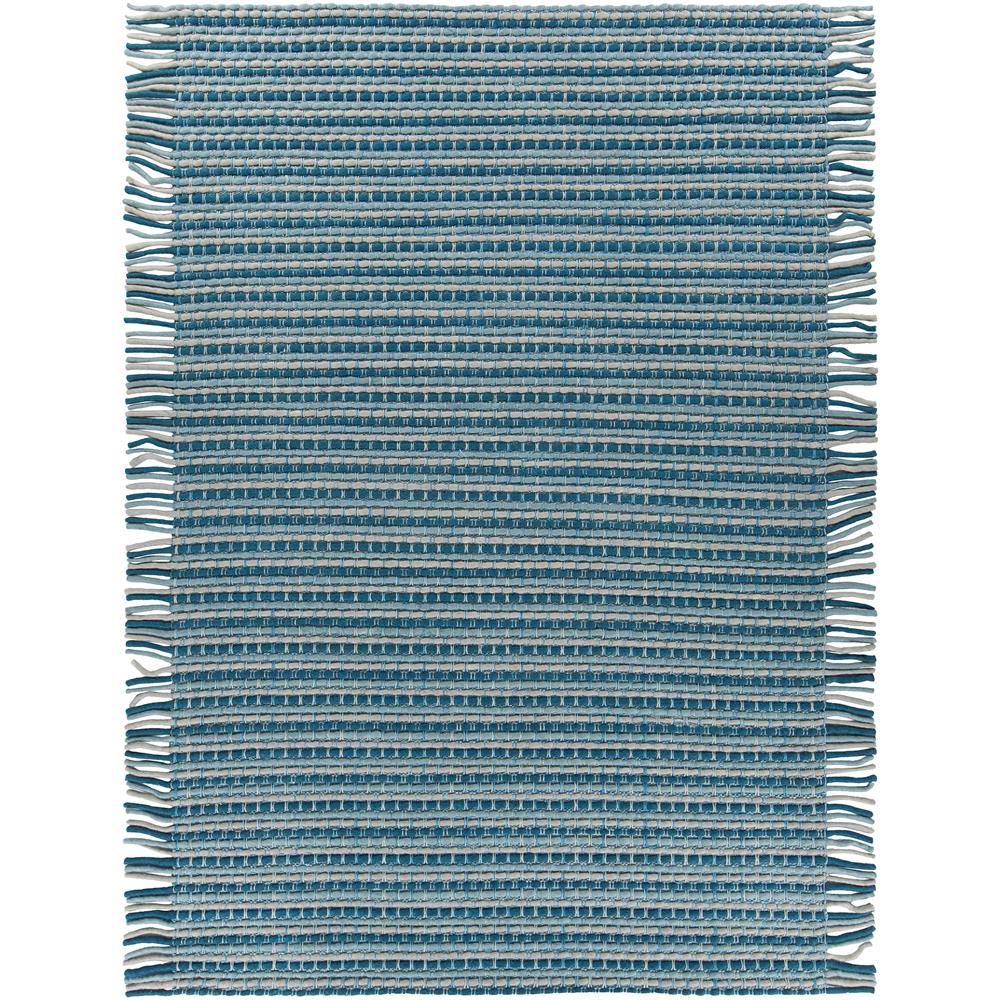 Chandra Rugs ADA33000 ADALINE Hand-Woven Contemporary Rug in Blue/Grey, 5