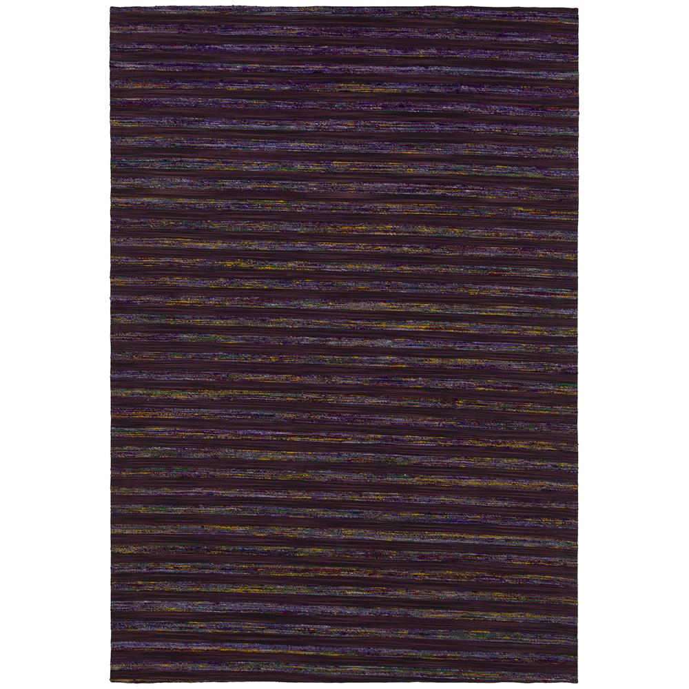Chandra Rugs ALE27500 ALETTA Hand-Woven Contemporary Rug in Plum/Purple/Multi, 7