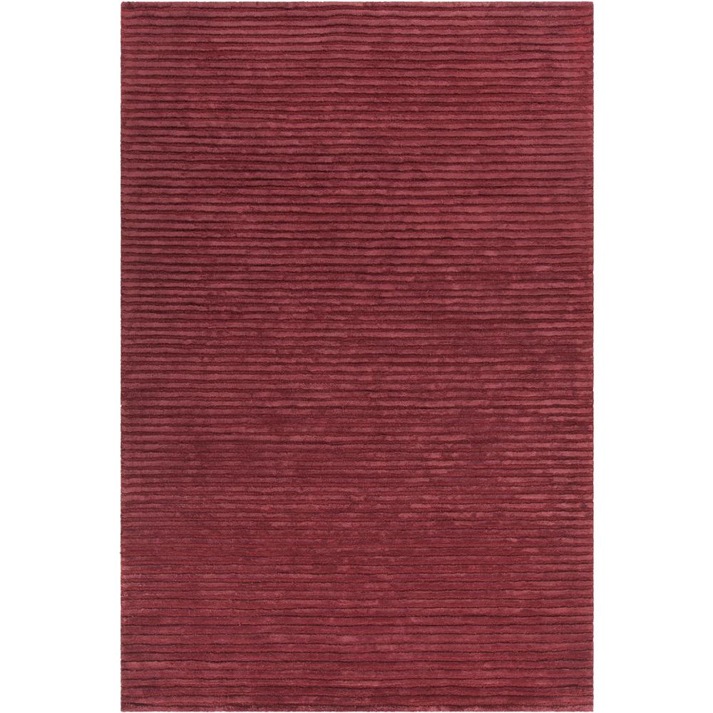 Chandra Rugs ANG26201 ANGELO Hand-Tufted Solid Rug in Red, 5