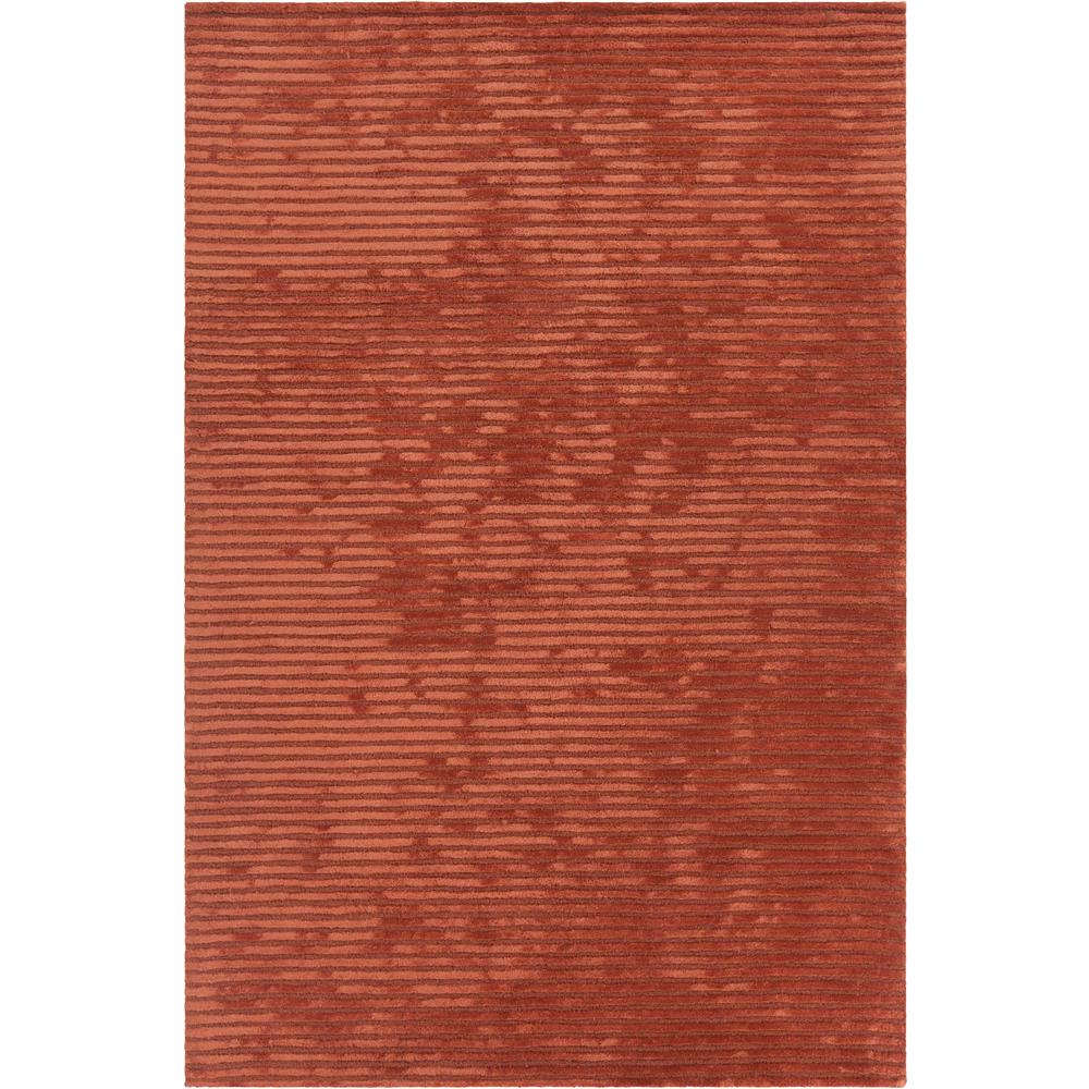 Chandra Rugs ANG26203 ANGELO Hand-Tufted Solid Rug in Orange, 9