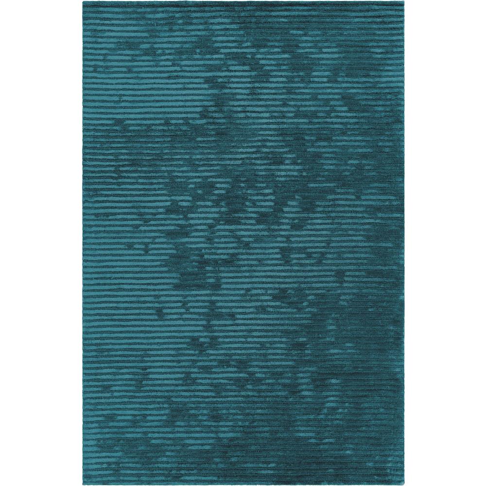 Chandra Rugs ANG26204 ANGELO Hand-Tufted Solid Rug in Blue, 3