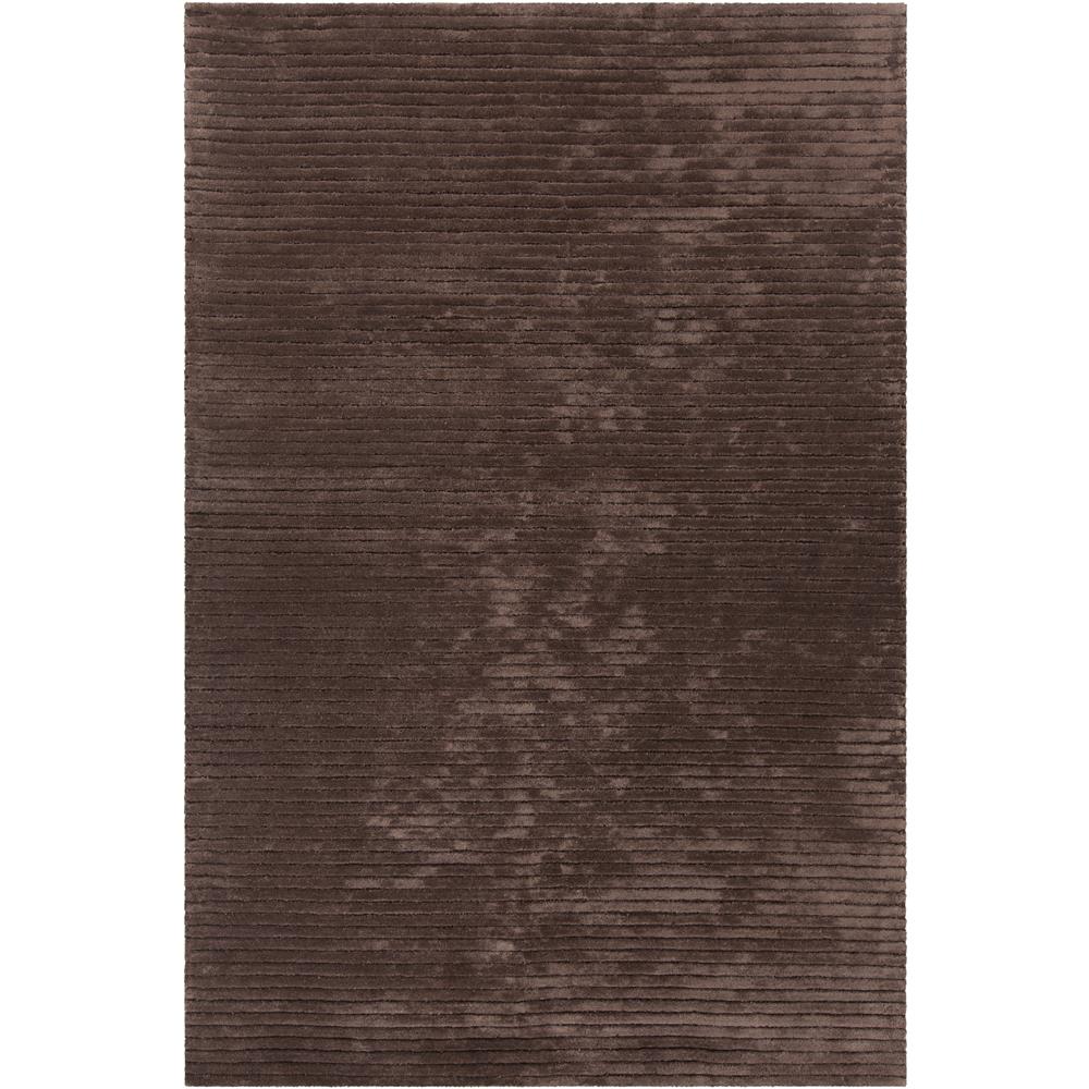 Chandra Rugs ANG26205 ANGELO Hand-Tufted Solid Rug in Brown, 5