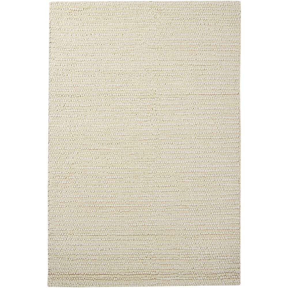 Chandra Rugs ANN11400 ANNI Hand-Woven Contemporary Rug in Ivory, 7