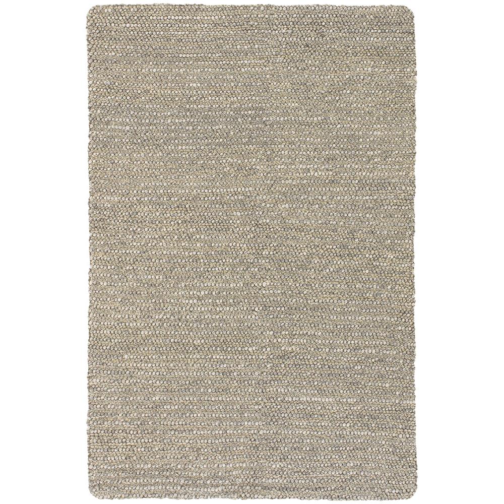 Chandra Rugs ANN11401 ANNI Hand-Woven Contemporary Rug in Taupe/Ivory, 7