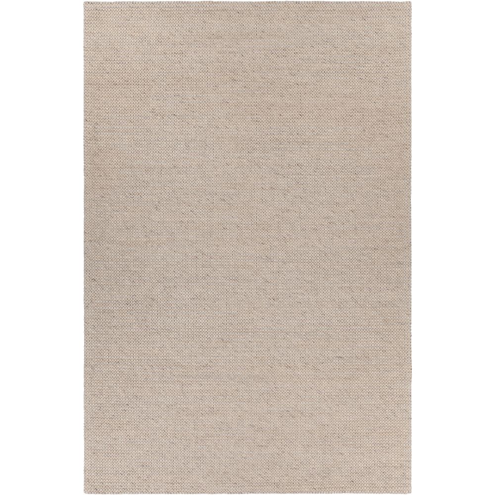 Chandra Rugs ASP-50500 Aspen Hand-woven Contemporary Rug in Silver/Beige