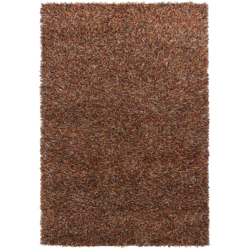 Chandra Rugs AST14301 ASTRID Hand-Woven Contemporary Rug in Red/Orange/Brown/Grey/Black, 5