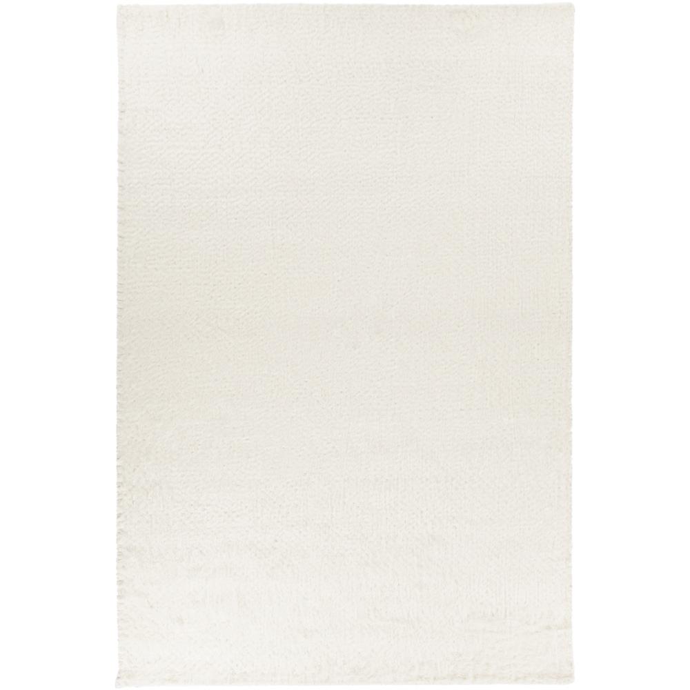 Chandra Rugs AVE34800 AVEDA Hand-Woven Contemporary Shag Rug in Ivory, 7