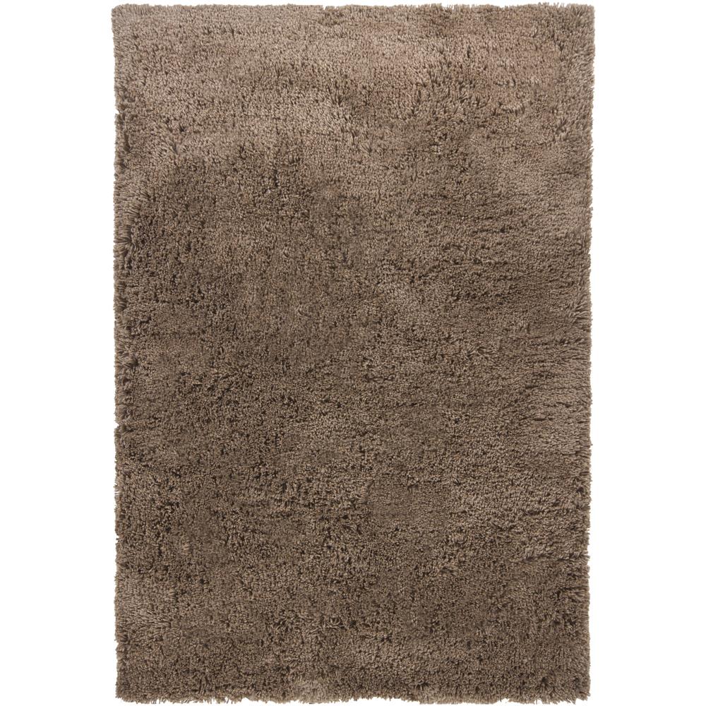 Chandra Rugs BAN7401 BANCROFT Hand-Woven Contemporary Rug in Taupe, 7