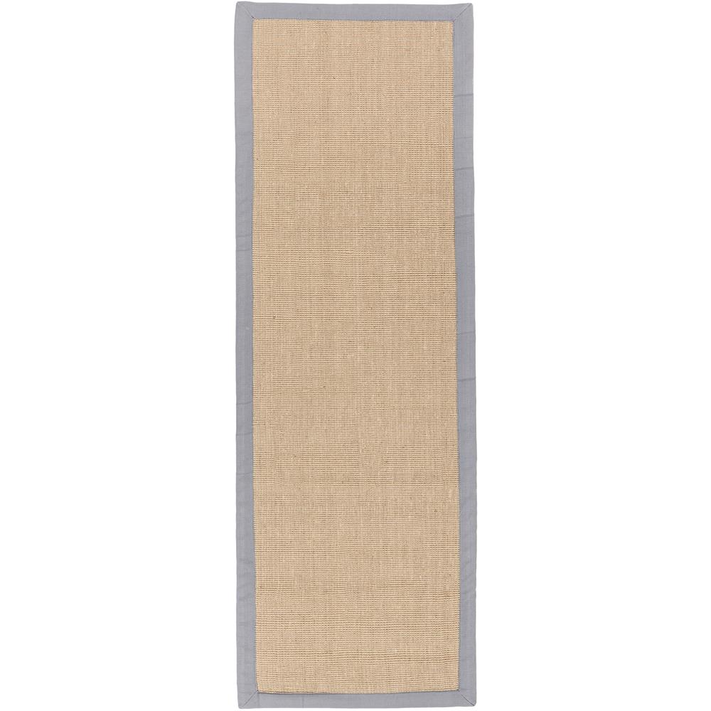 Chandra Rugs BAYGREY BAY Hand-Woven Contemporary Sisal Rug in Tan/Grey, 2