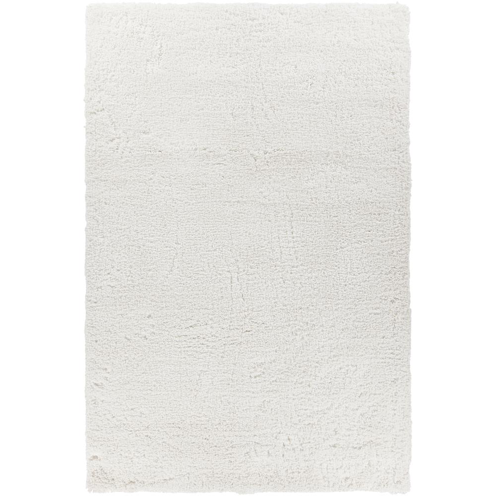 Chandra Rugs BEL51400 BELLA Hand-Woven Contemporary Shag Rug in Ivory, 7