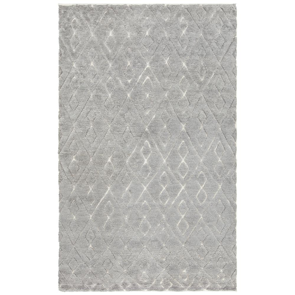 Chandra Rugs CAT45100 CATALINA Hand Knotted Contemporary Rug in Grey, 7