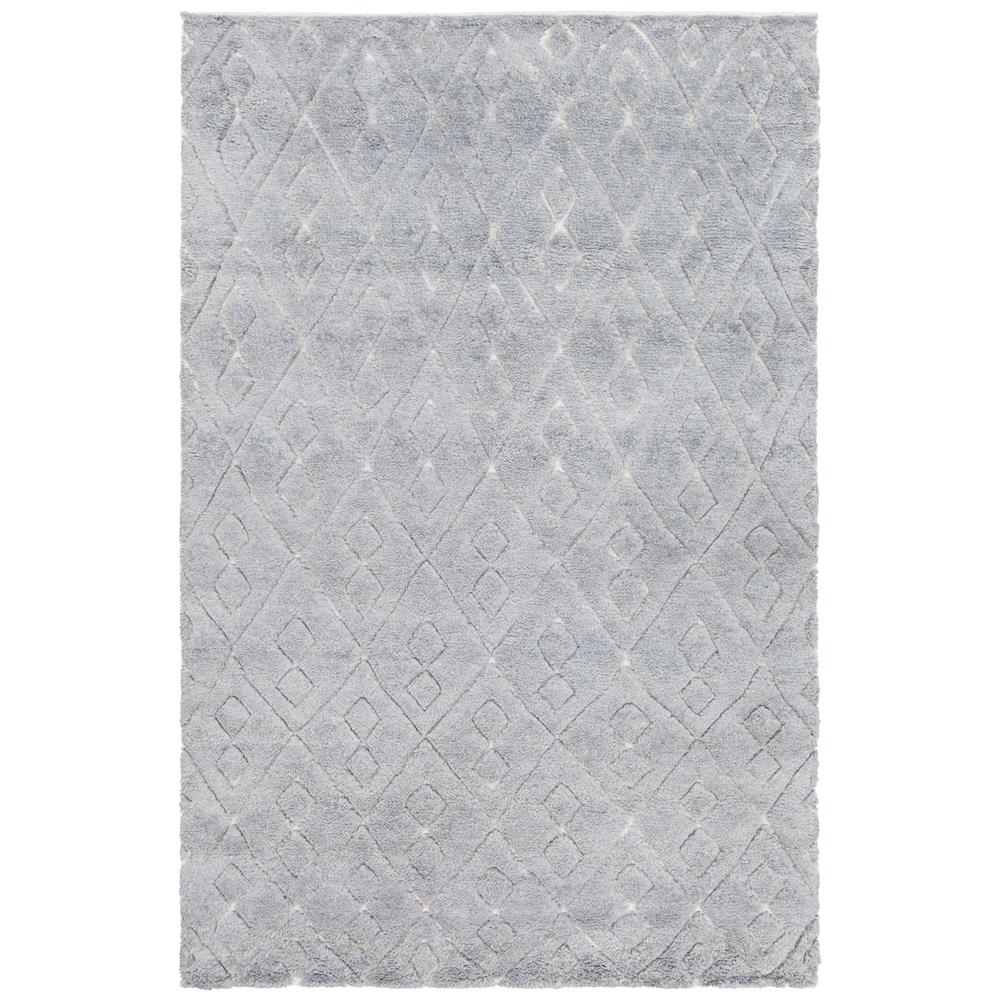 Chandra Rugs CAT45103 CATALINA Hand Knotted Contemporary Rug in Blue, 7