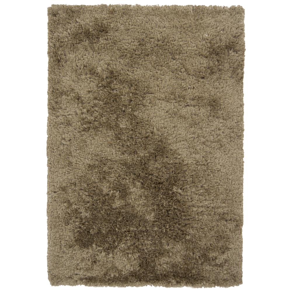 Chandra Rugs CEL4702 CELECOT Hand-Woven Contemporary Shag Rug in Olive, 5