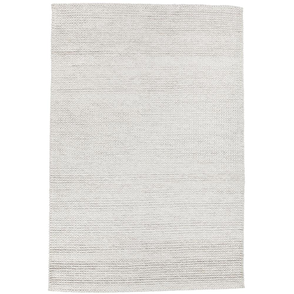 Chandra Rugs CHL38501 CHLOE Hand-Woven Contemporary Rug in Silver, 9