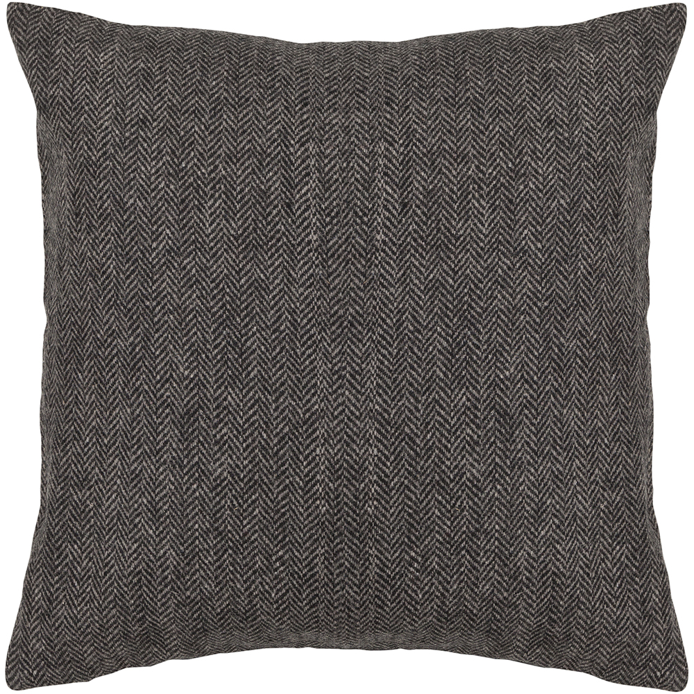 Chandra Rugs CUS28007 PILLOWS Handmade Contemporary Pillows (With Down Feather Insert) in Grey, 1