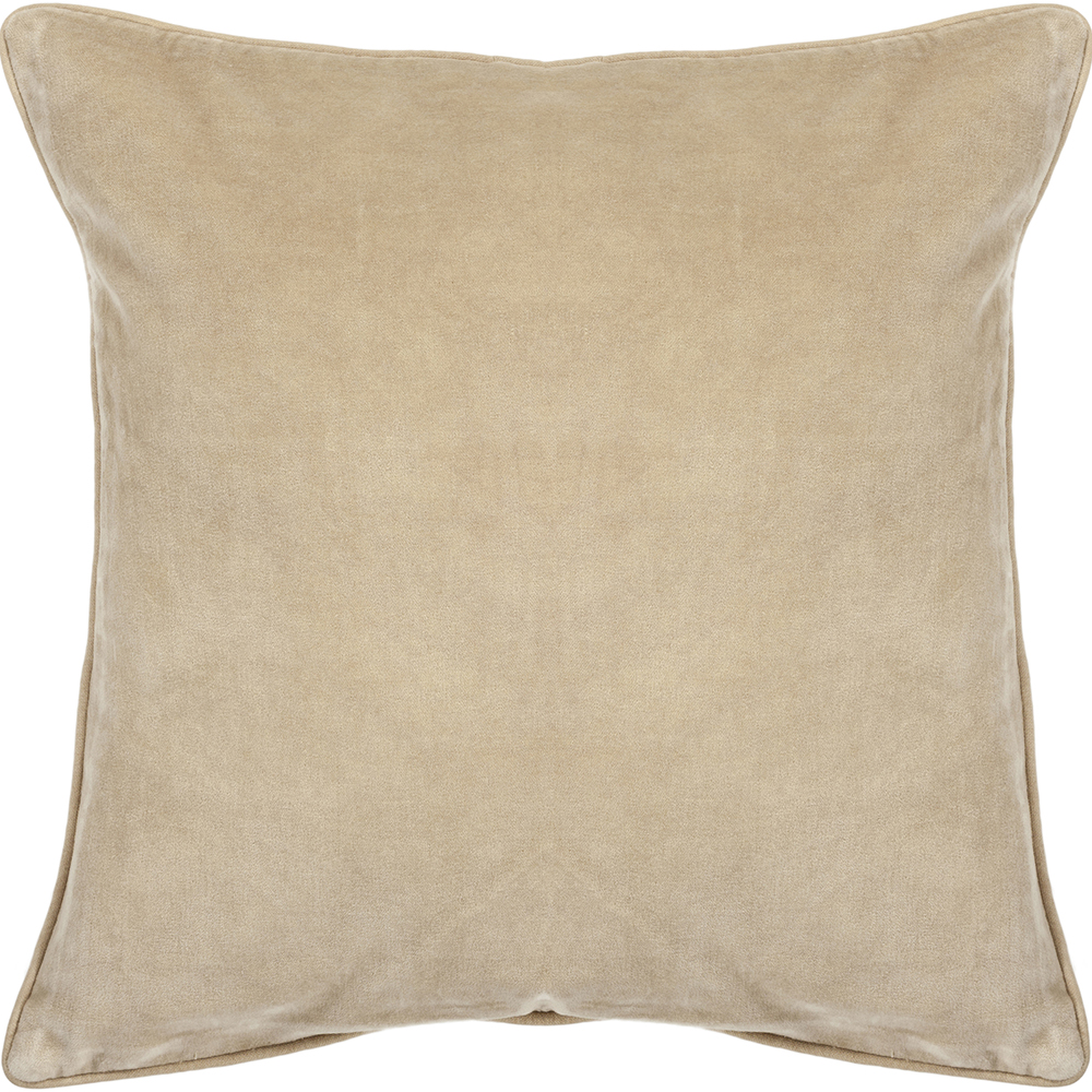 Chandra Rugs CUS28019 PILLOWS Handmade Contemporary Pillows (With Down Feather Insert) in Beige, 1