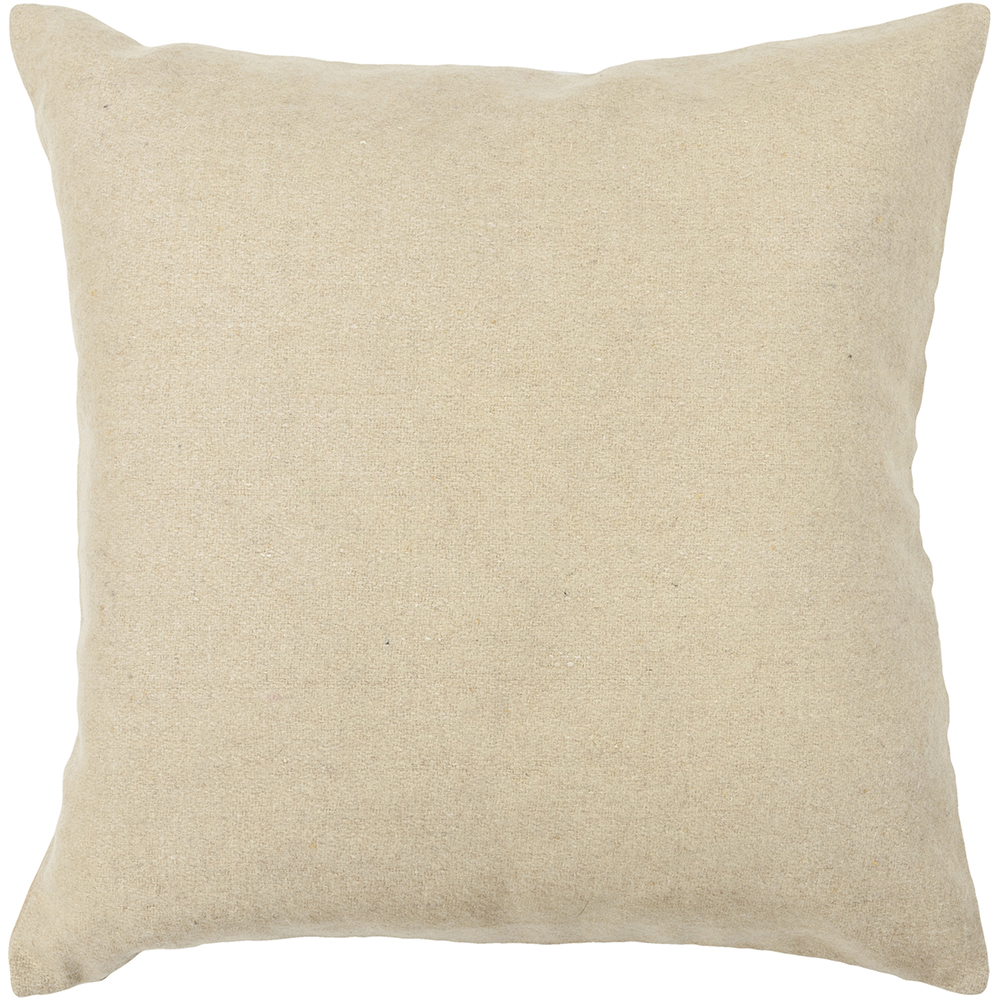 Chandra Rugs CUS28020 PILLOWS Handmade Contemporary Pillows (With Down Feather Insert) in Beige, 1