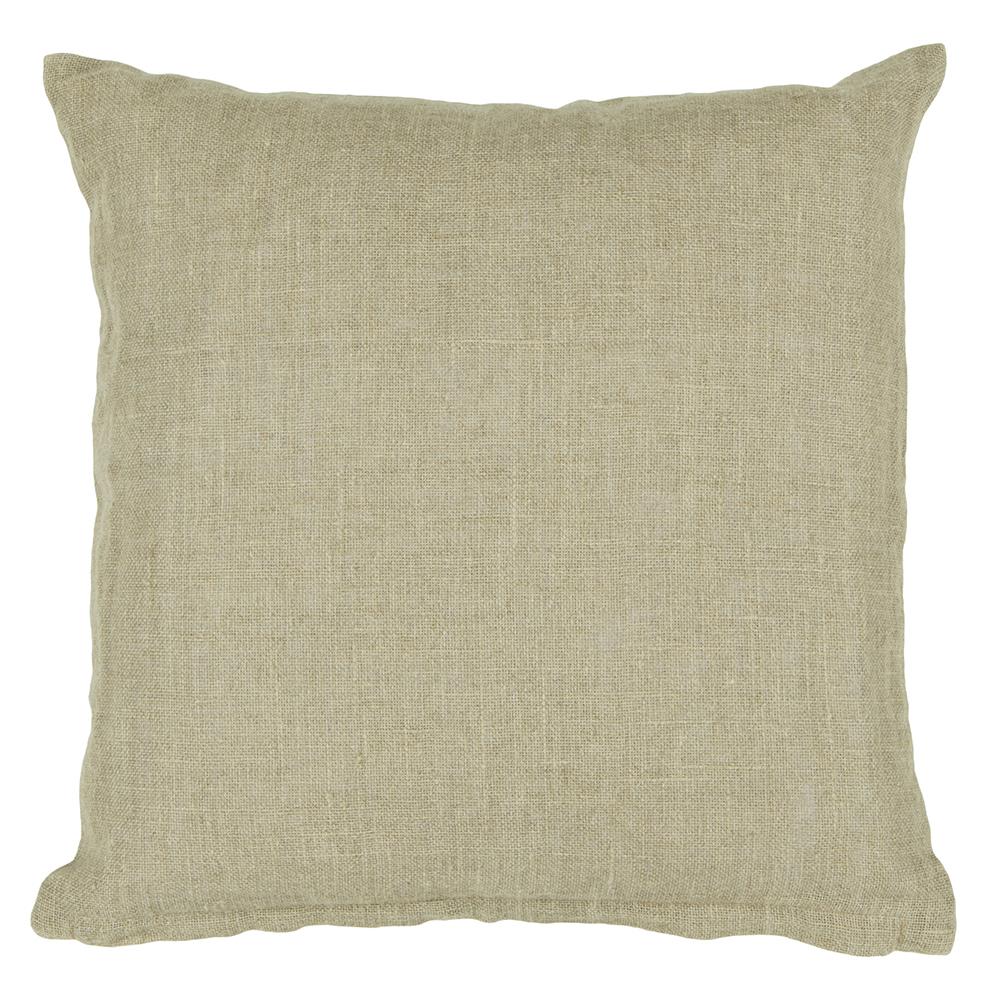 Chandra Rugs CUS28028 PILLOWS Handmade Contemporary Pillows (With Down Feather Insert) in Natural, 1