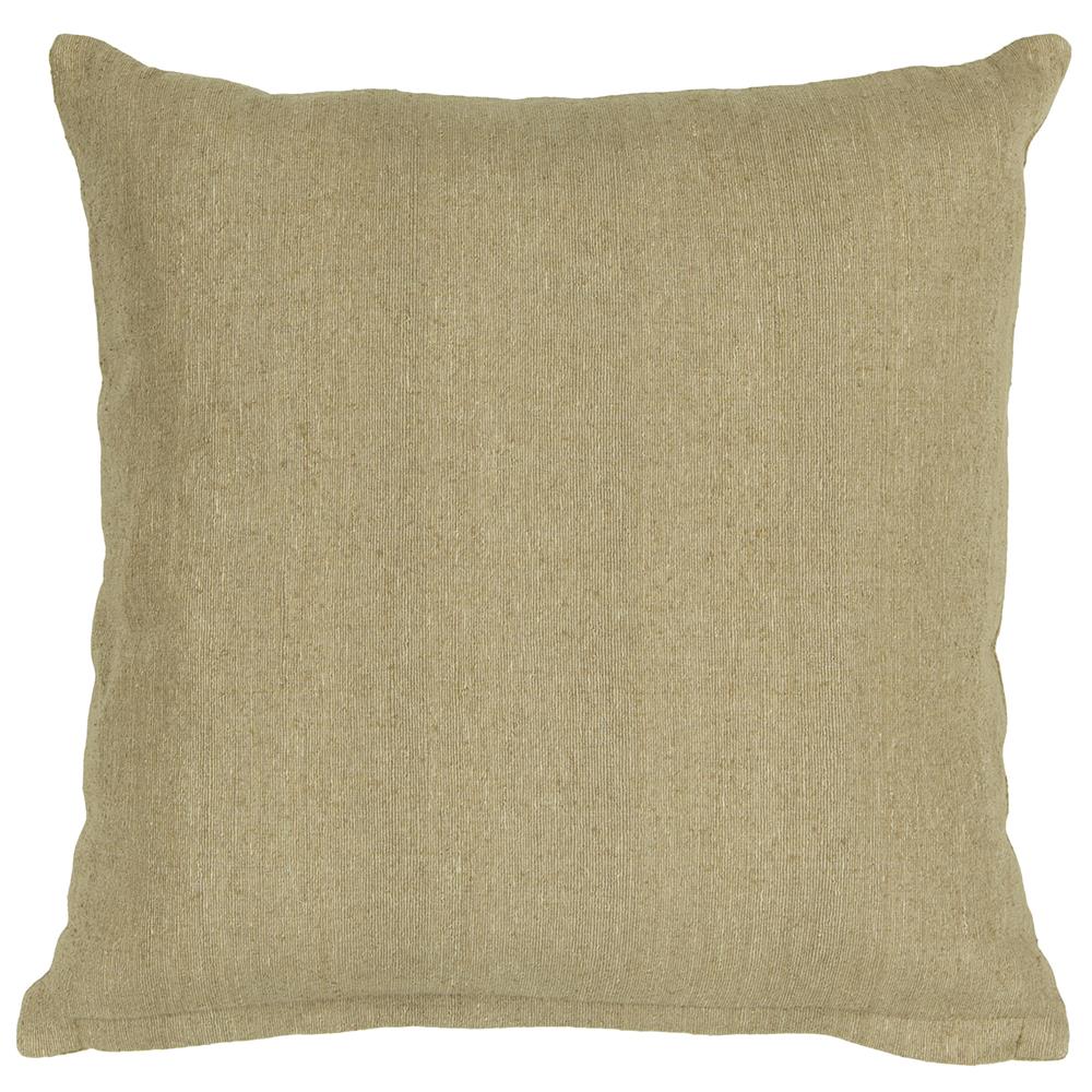 Chandra Rugs CUS28031 PILLOWS Handmade Contemporary Pillows (With Down Feather Insert) in Natural, 1