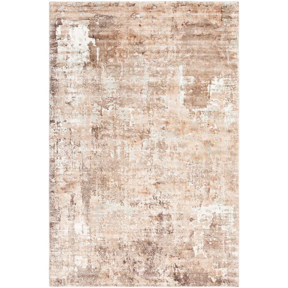 Chandra Rugs DAW-52302 Dawn Hand-woven Contemporary Rug in Brown/Grey/White