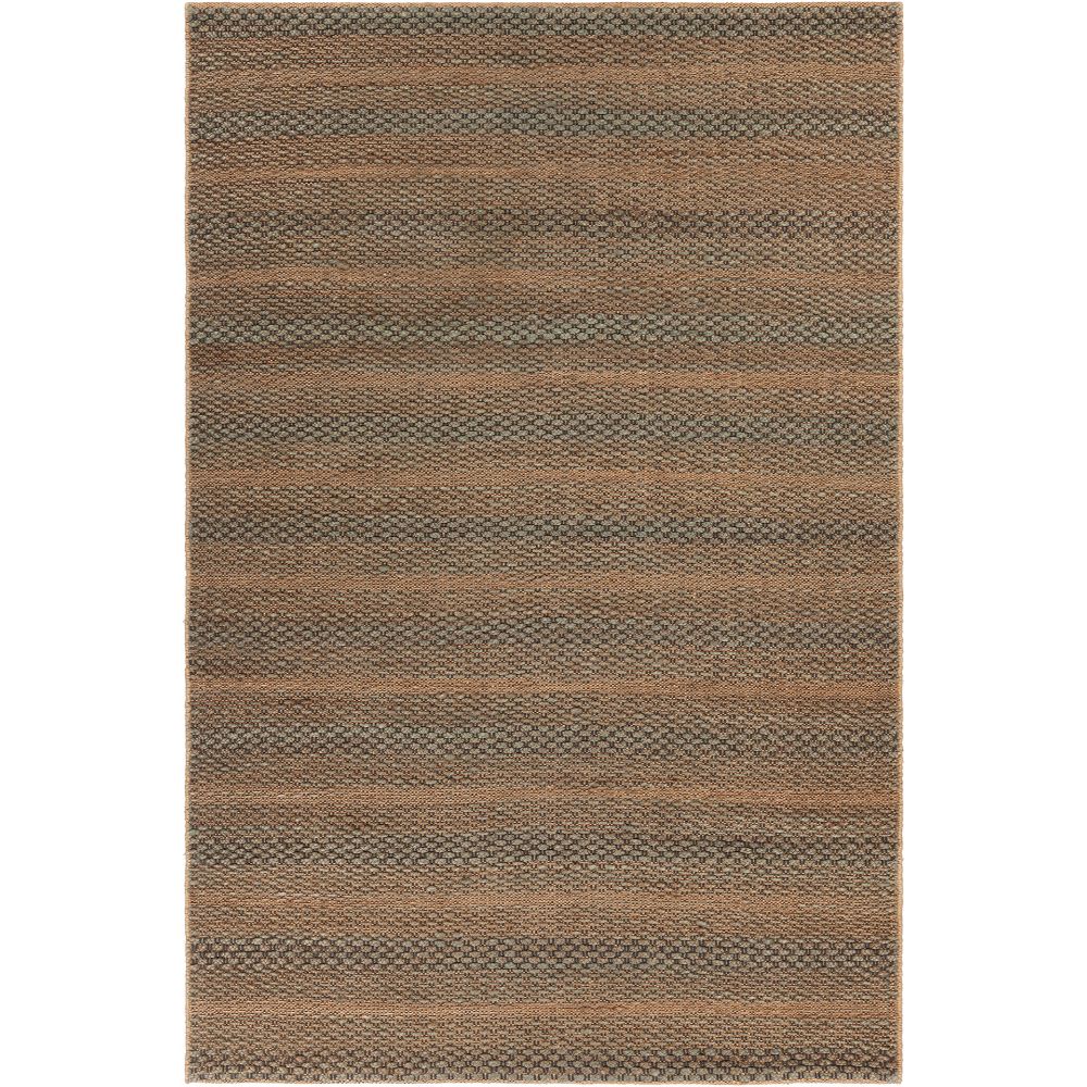 Chandra Rugs DEA-51000 Deana Hand-woven Contemporary Rug in Green/Natural